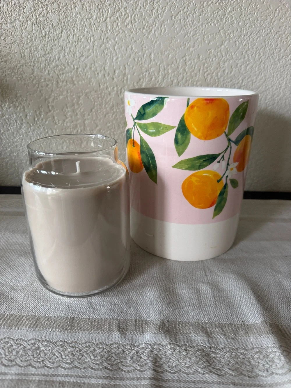 Sur La Table Earthenware Citrus Utensil Crock